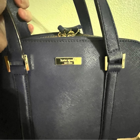 Kate Spade Newbury Lane Navy Tote Bag - Picture 8 of 15